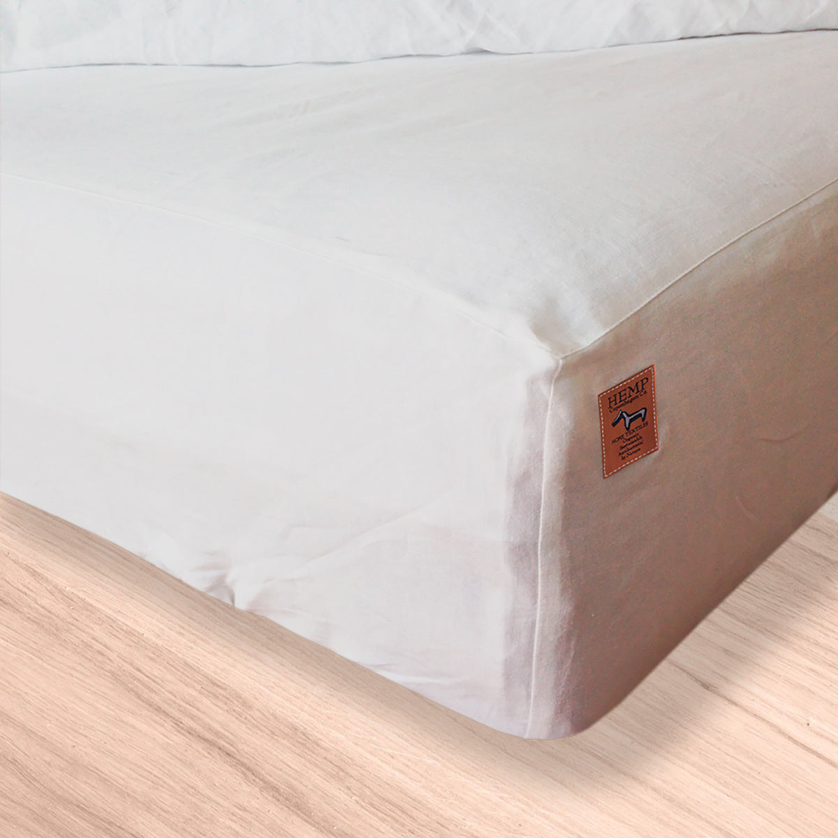 Hemp Copenhagen Co. Fitted Sheet 100% Hemp | Custom colour, measures & details