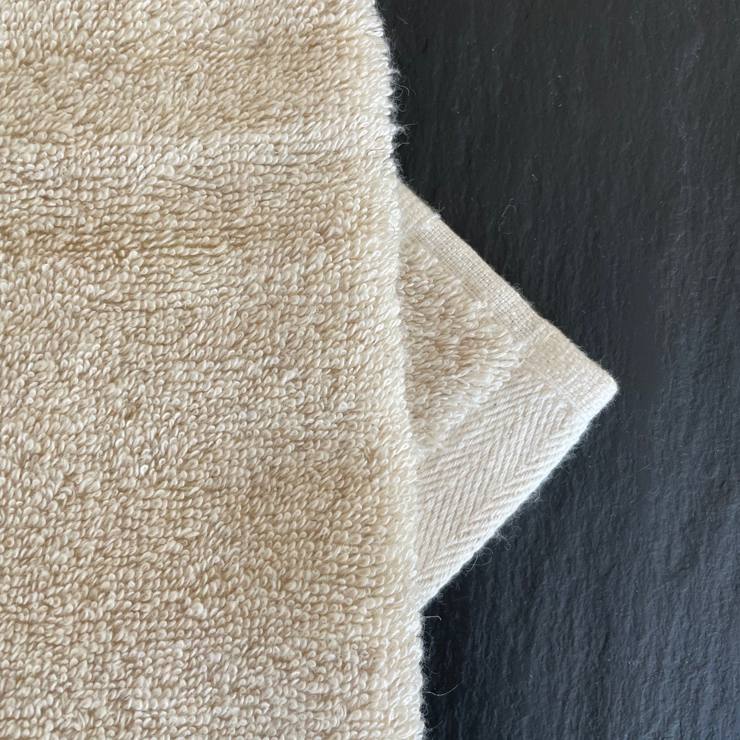 Hemp Copenhagen Co. Terry Towels 40% Hemp 60% Organic Cotton Natural Off-White