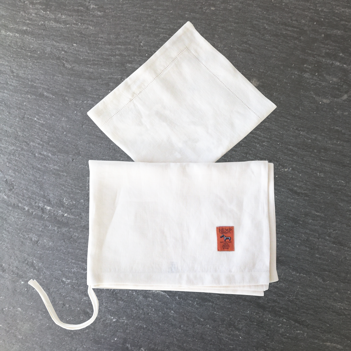 Hemp Copenhagen Co. Bed linen Baby 100% Hemp White or Natural Grey