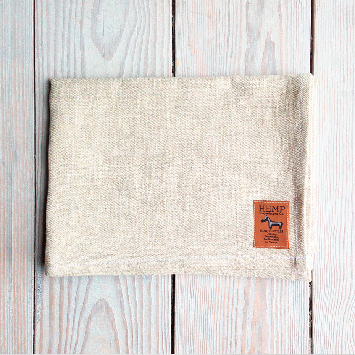 Geschirrtuch Tudor 100% Hanf Naturgrau