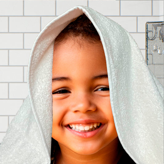 Hemp Copenhagen Co. Hooded towel 100% Hemp Natural White