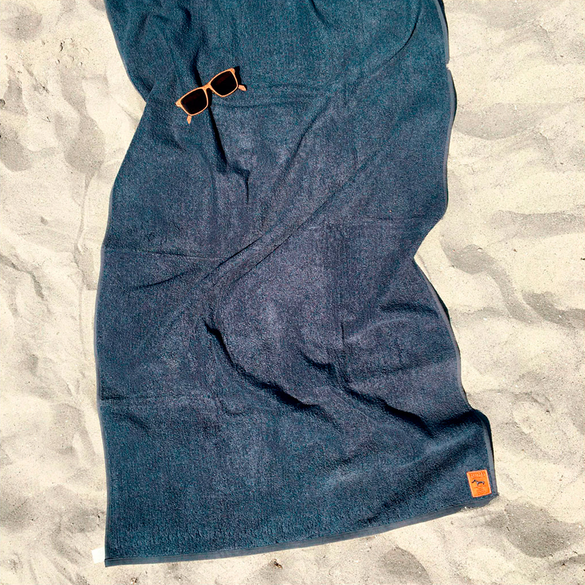 Hemp Copenhagen Co. Terry Towels 100% Hemp Charcoal Grey GOTS-dyed | Hospitality