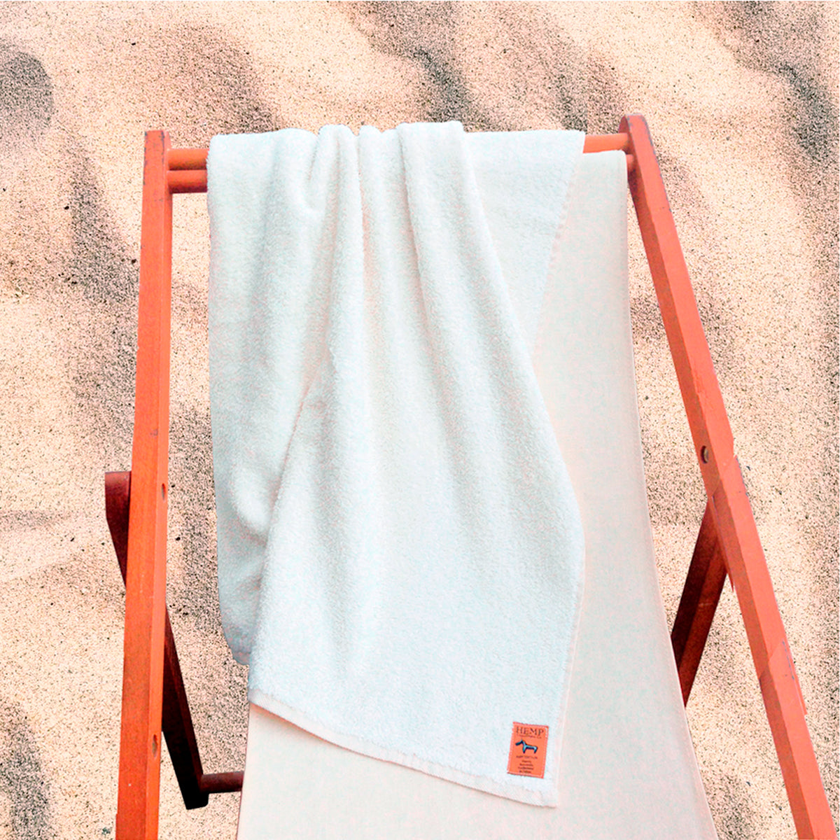 Hemp Copenhagen Co. Terry Towels 100% Hemp Natural White | Hospitality
