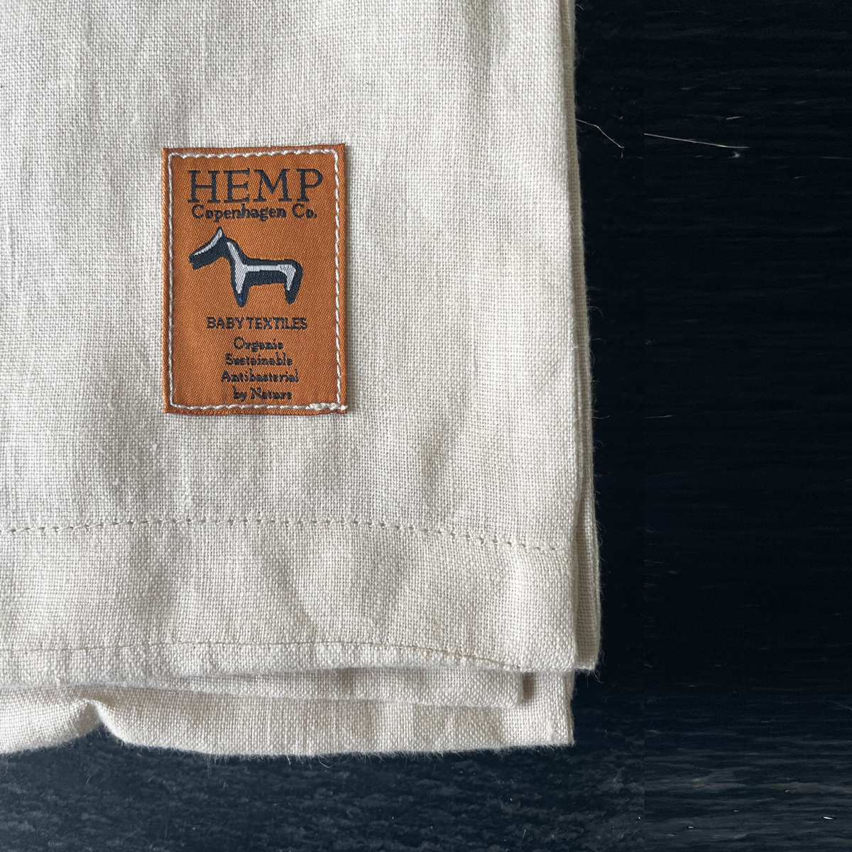 Hemp Copenhagen Co. Bed linen Baby 100% Hemp White or Natural Grey