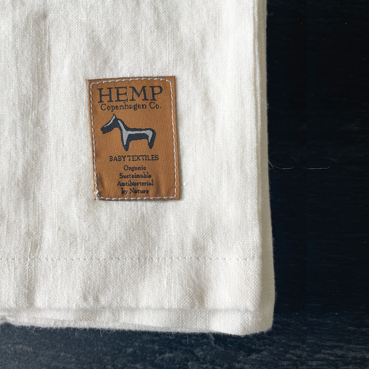 Hemp Copenhagen Co. Bed linen Baby 100% Hemp White or Natural Grey
