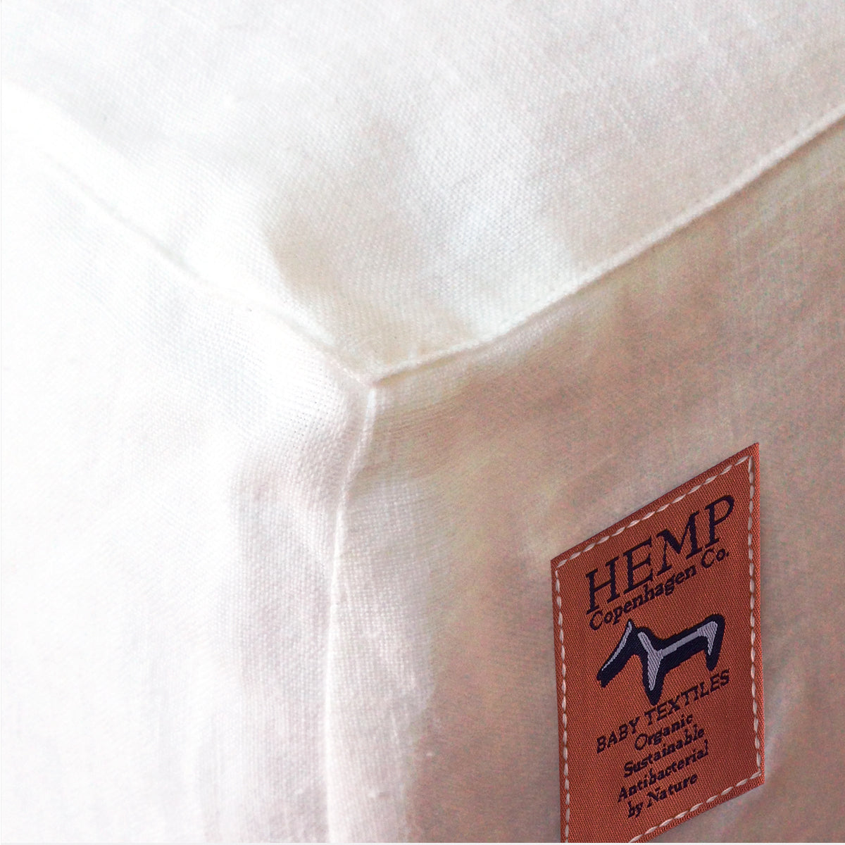 Hemp Copenhagen Co. Fitted Sheet 100% Hemp White
