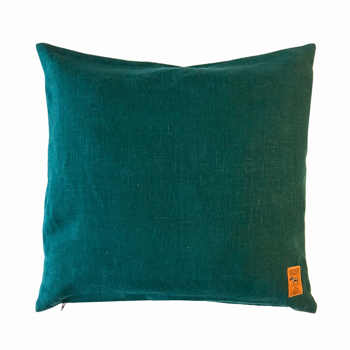 Hemp Copenhagen Co. Throw-pillow Cover 100% Hemp Forest Green